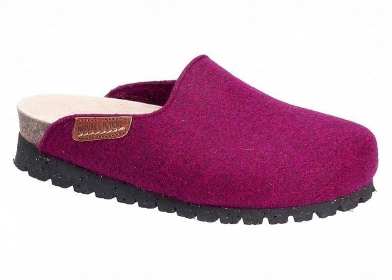 Mephisto THEA Dames Klomp/Slipper - Paars Vilt